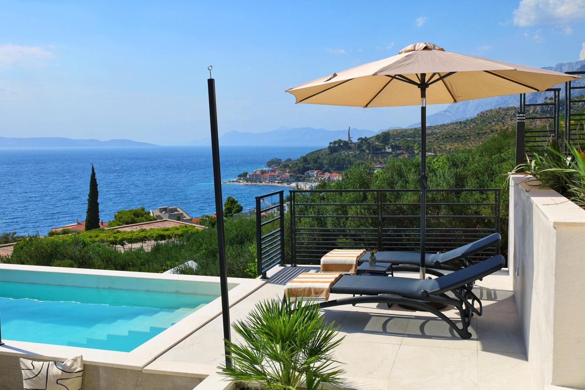 פודגורה Luxury Holiday Home Dioniz מראה חיצוני תמונה