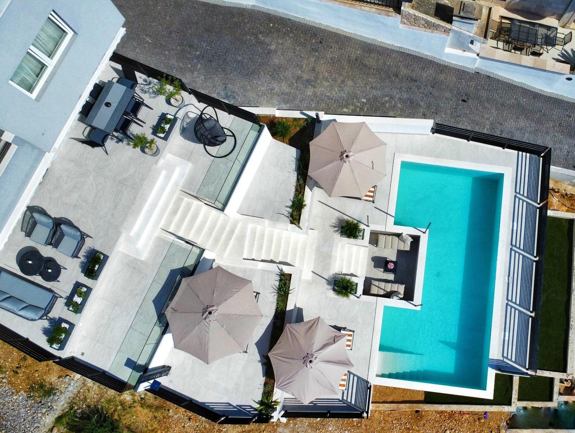 פודגורה Luxury Holiday Home Dioniz מראה חיצוני תמונה
